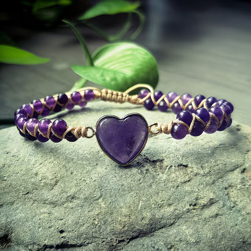 Zenith Zen: Adjustable Imperial Jasper Heart Chakra Bracelet