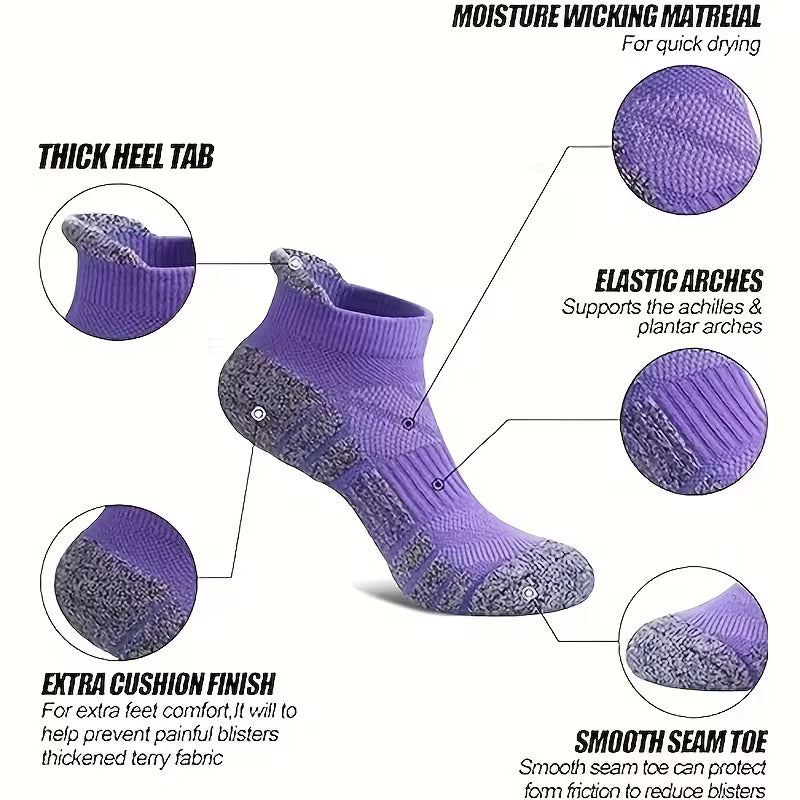 AeroStep breathable sports socks 5-Pack product image