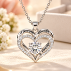 Always in My Heart Moissanite Necklace true product hero