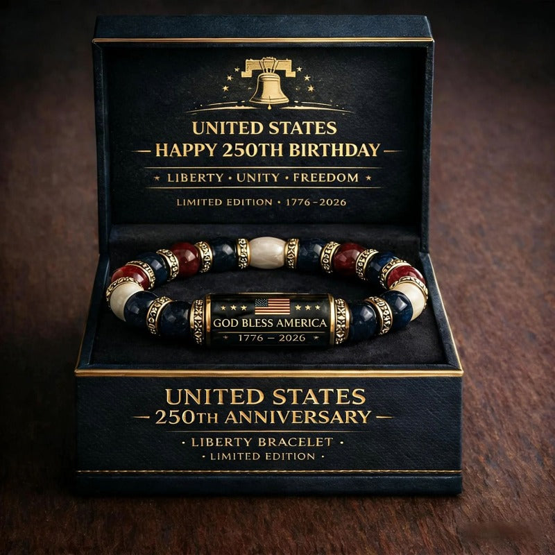 American 250th Anniversary Liberty Beaded Bracelet