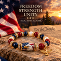 American Eagle bracelet - Freedom Strength Unity