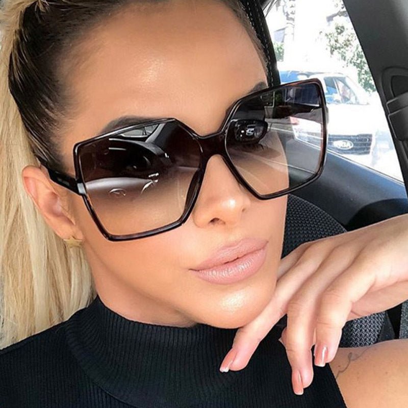Bold Vintage Oversized Sunglasses