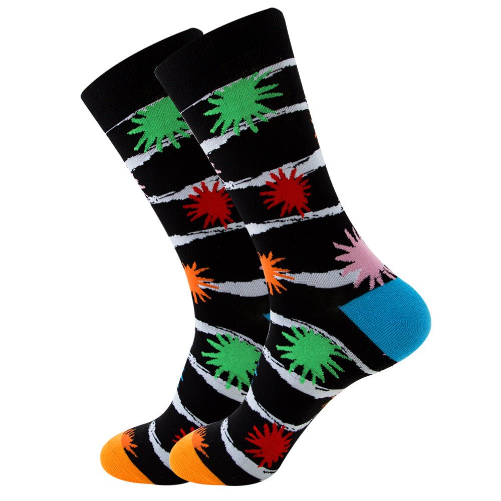 Color Pop Unisex Crew Socks - Dawterson