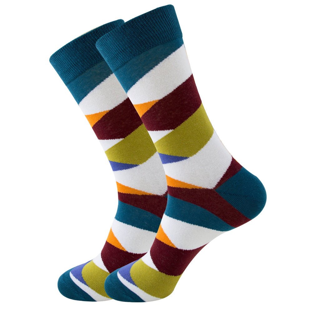 Color Pop Unisex Crew Socks - Dawterson