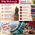 Cozy Merino Wool Hiking Socks why we love it and care maintenance