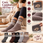 Cozy Puppy Stripe Socks comfort and fabric features