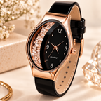 Crystal Arc Women's Crystal-Accent Quartz Watch hero with 12, 3, 6 and 9 dial