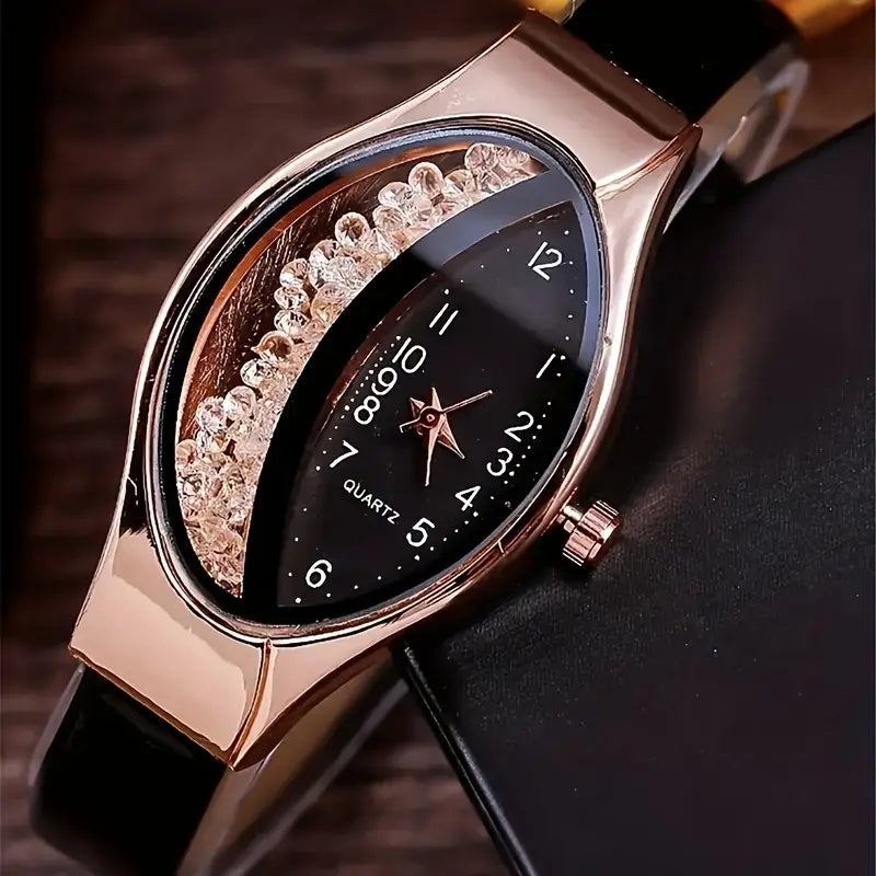 Crystal Arc Women's Quartz Watch