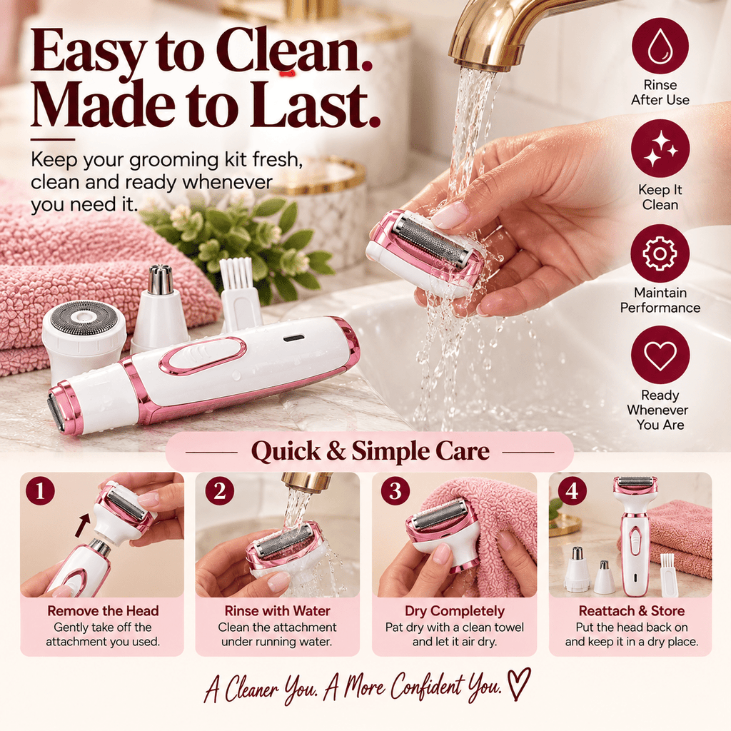 Everyday 4-in-1 Rechargeable Grooming Kit - Dawterson