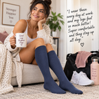 Everyday Support knee-high compression socks UGC lifestyle image