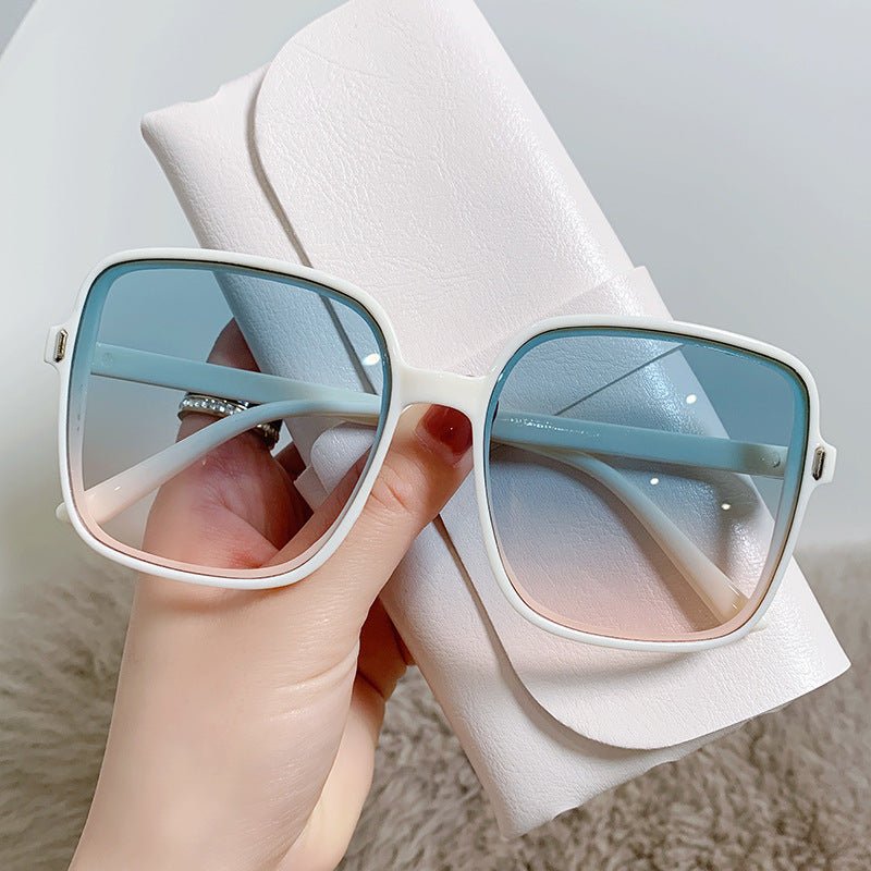 Gradient Vintage Square Sunglasses - Dawterson