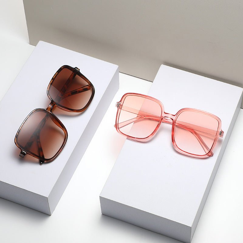 Gradient Vintage Square Sunglasses - Dawterson