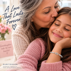 Always With You Granddaughter Infinity Heart Bracelet - grandmother and granddaughter lifestyle image