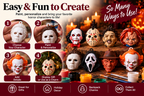 Horror ornament set care and painting tips