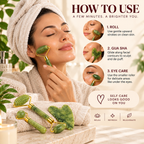 Jade 3-Piece Facial Massage Kit how to use image