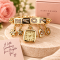 Love & Bloom Charm Bracelet Watch gold hero image