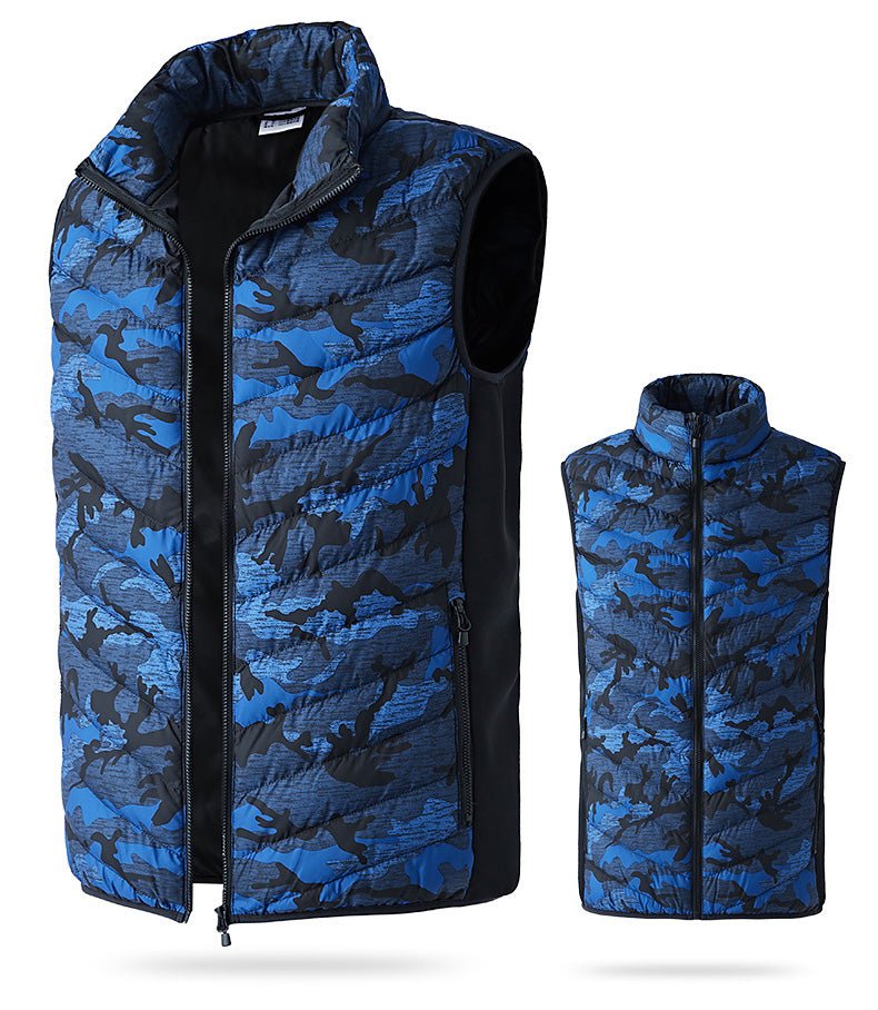 Men’s Outdoor Camo USB Heated Vest