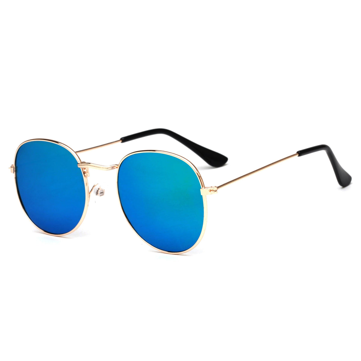 Metallic Aviator UV400 Sunglasses - Dawterson