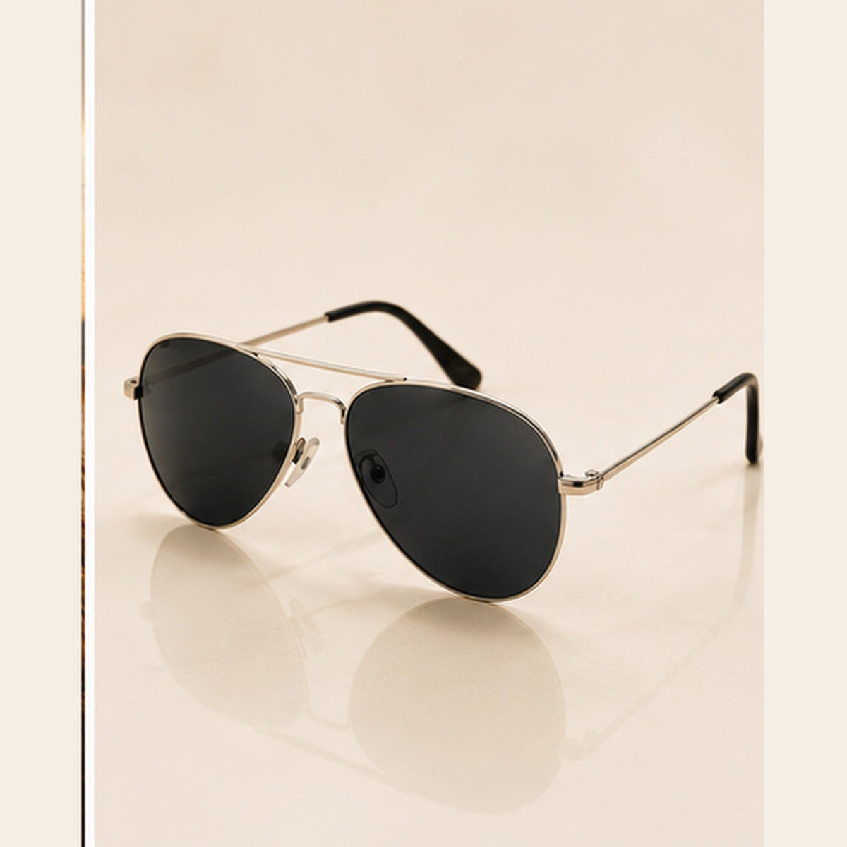Metallic Aviator UV400 Sunglasses - Dawterson