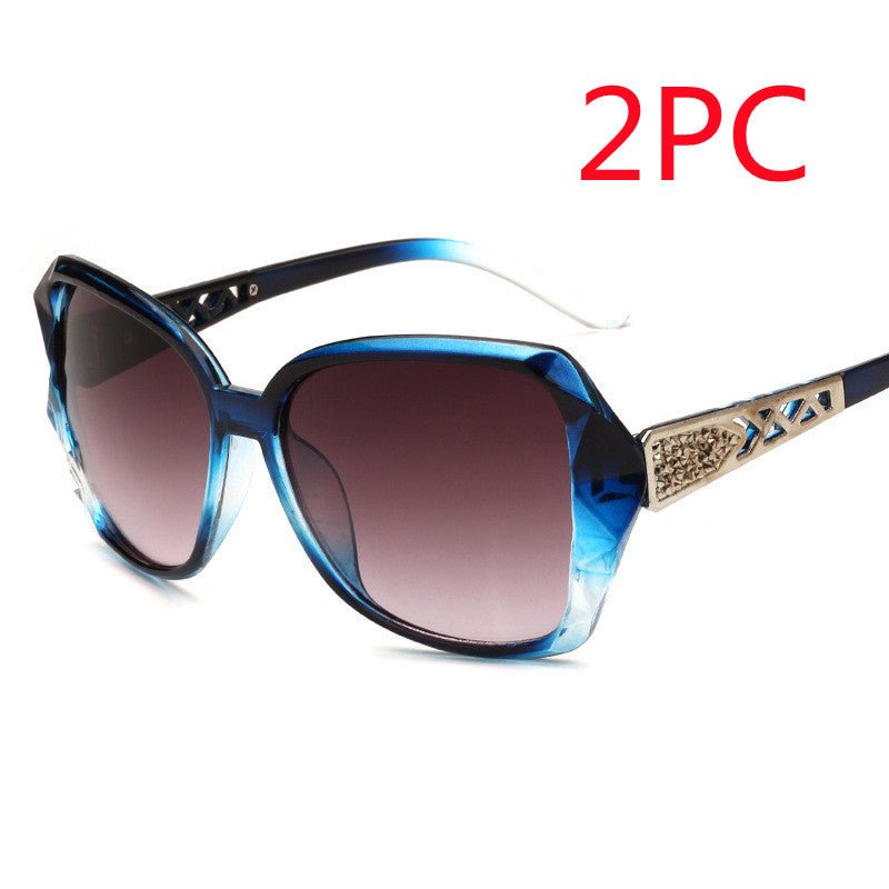 Oversized Retro Square Sunglasses - Dawterson