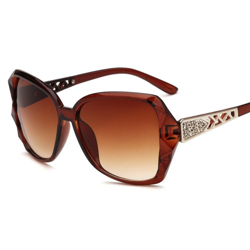 Oversized Retro Square Sunglasses - Dawterson