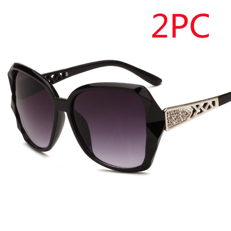 Oversized Retro Square Sunglasses - Dawterson