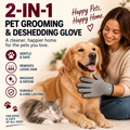 2-in-1 Pet Grooming & Deshedding Glove hero image