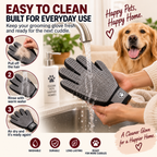2-in-1 Pet Grooming & Deshedding Glove cleaning and maintenance image