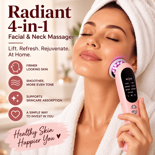 Radiant Lift 4-in-1 Facial & Neck Massager - Dawterson
