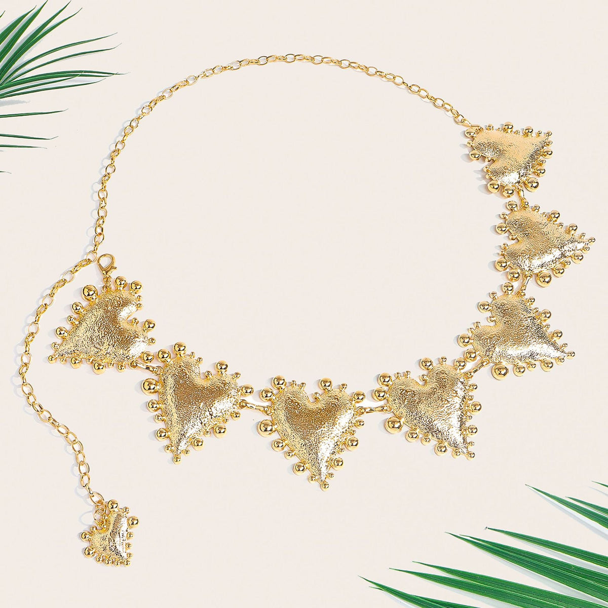 Retro Heart Waist Chain - Dawterson