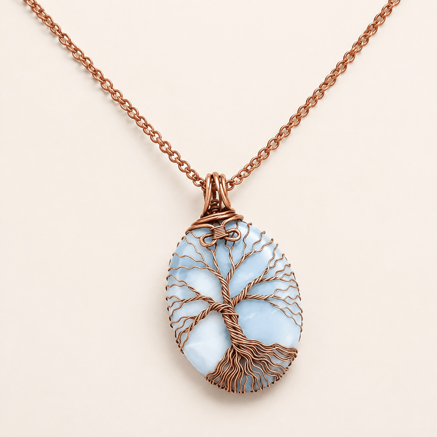 Roots of Serenity Tree of Life Pendant Necklace