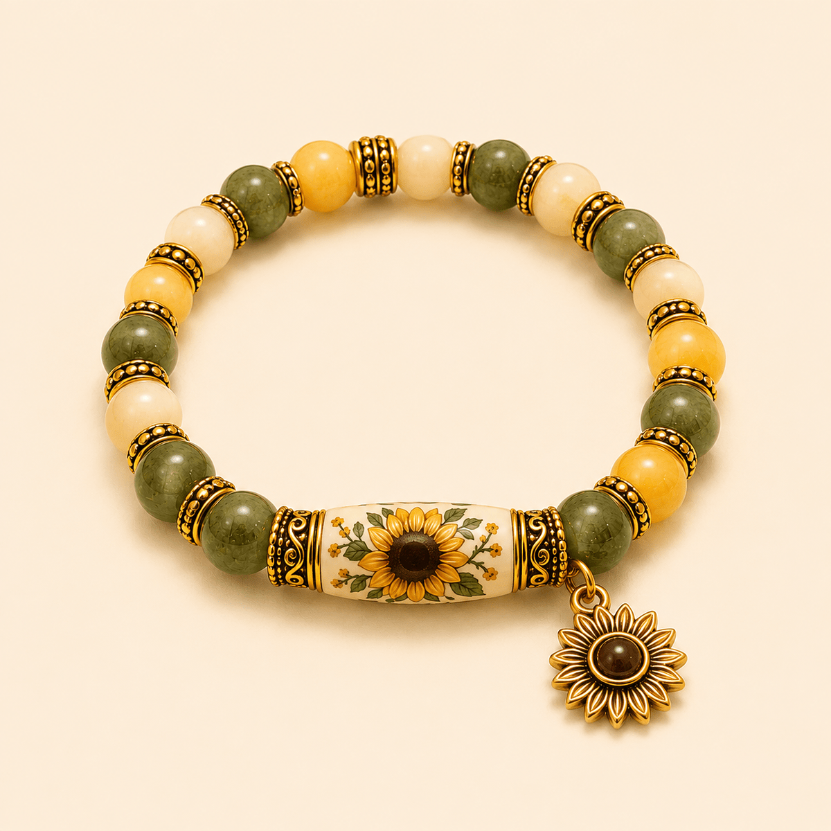 Sunflower Power Inspirational Bracelet - Dawterson