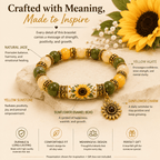 Sunflower Power Inspirational Bracelet - Dawterson