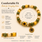 Sunflower Power Inspirational Bracelet - Dawterson