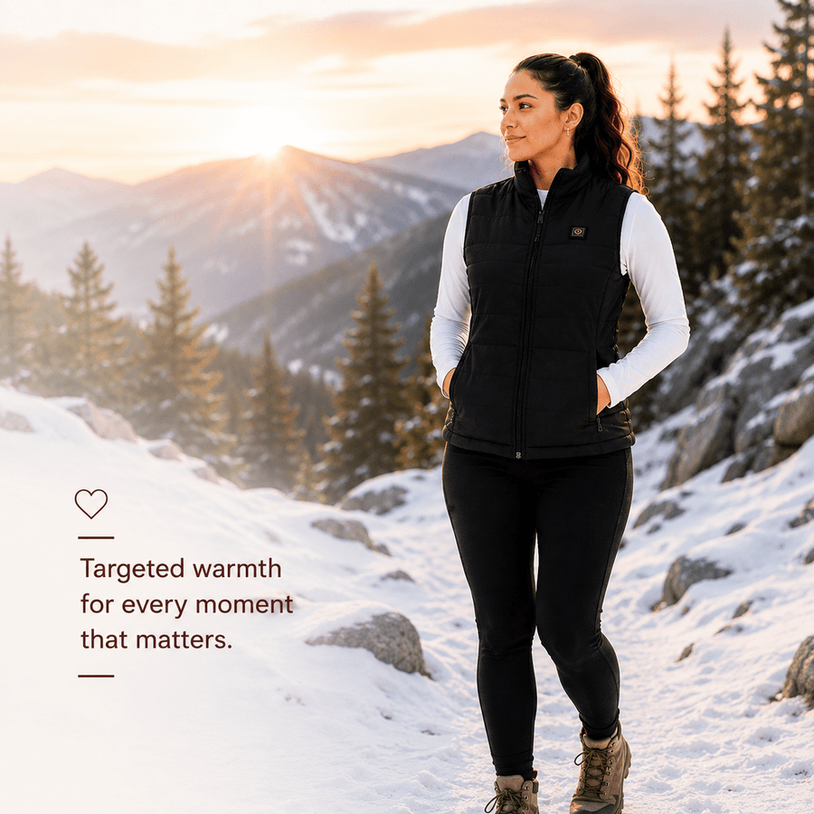 Women’s 6-Zone Rechargeable Heated Vest
