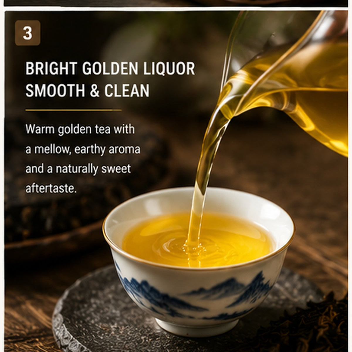 Yunnan Aged Pu-erh Tea Cake – Rich & Earthy - Dawterson